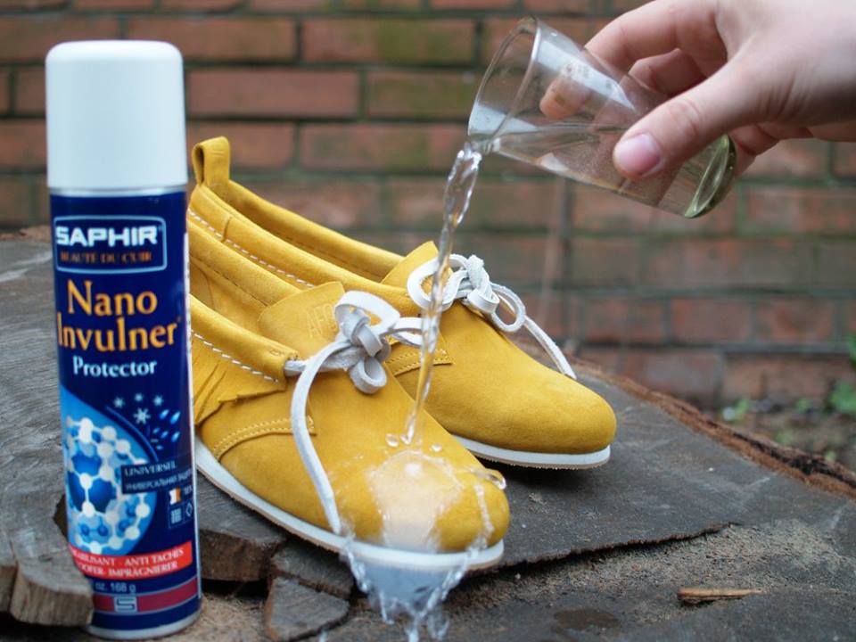 Картинка Saphir Nano Invulner, 250 мл. Защита обуви от воды, снега, грязи, реагентов, соли. от магазина Vaksa.ru
