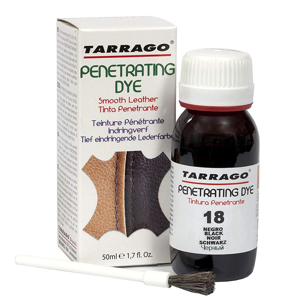 Проникающий краситель для натуральной, синтетической и лаковой кожи Tarrago Penetrating Dye (50 мл)