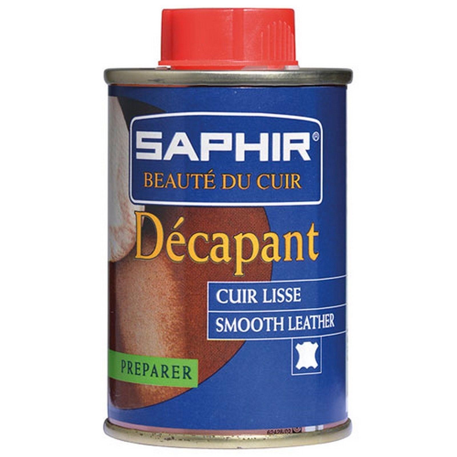 Очиститель для кожи Saphir Decapant, 100 мл.