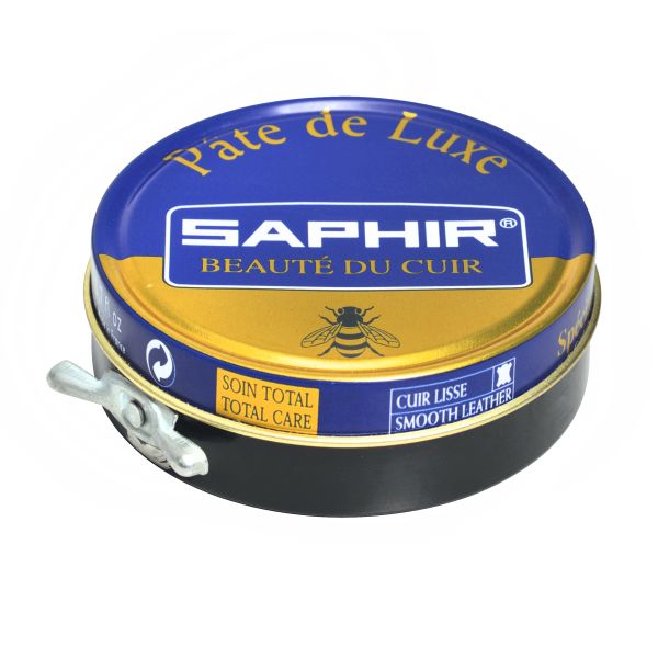 Крем гуталин для гладкой кожи Saphir Pate de luxe, 50 мл