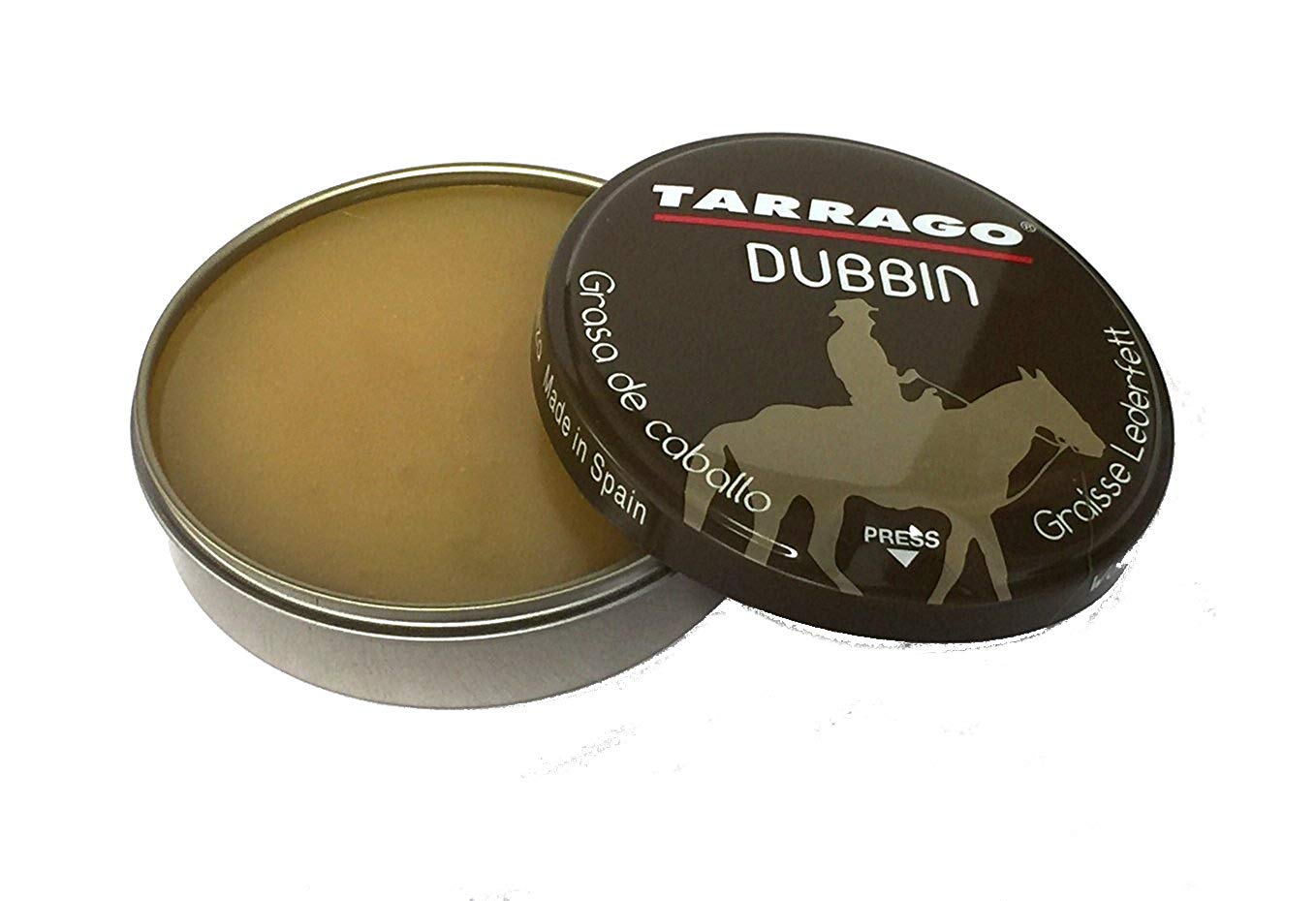 Жир для гладкой кожи, жированной кожи и жированного нубука Tarrago Dubbin (100 мл)